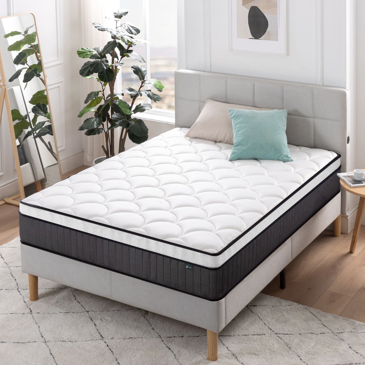 Kasur Spring Bed Zinus Plush Top
