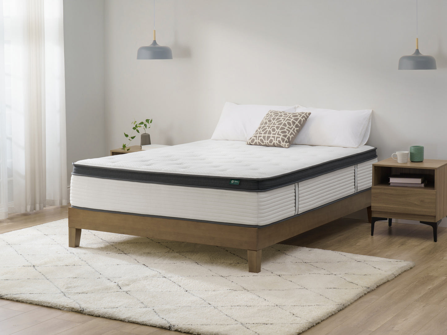 Kasur Spring Bed Zinus Hybrid Bliss