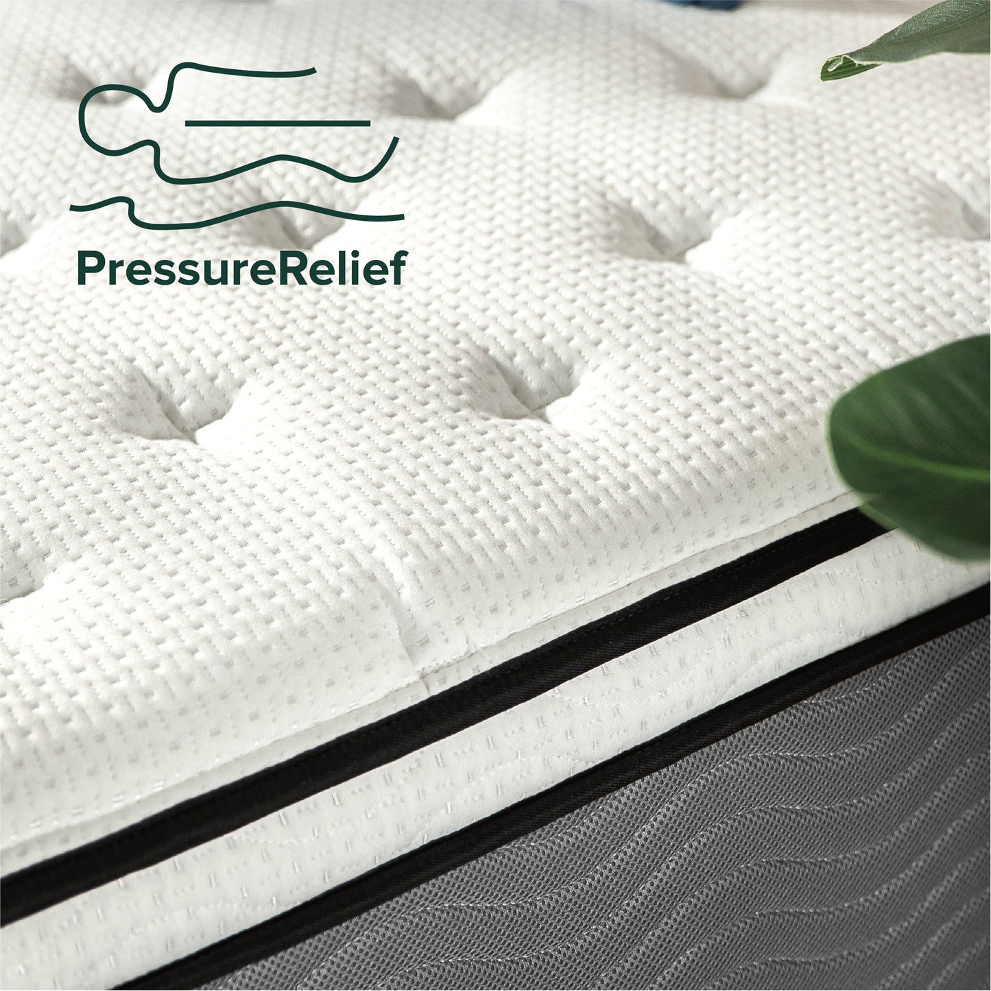 Kasur Spring Bed Zinus Euro Top Extra Firm