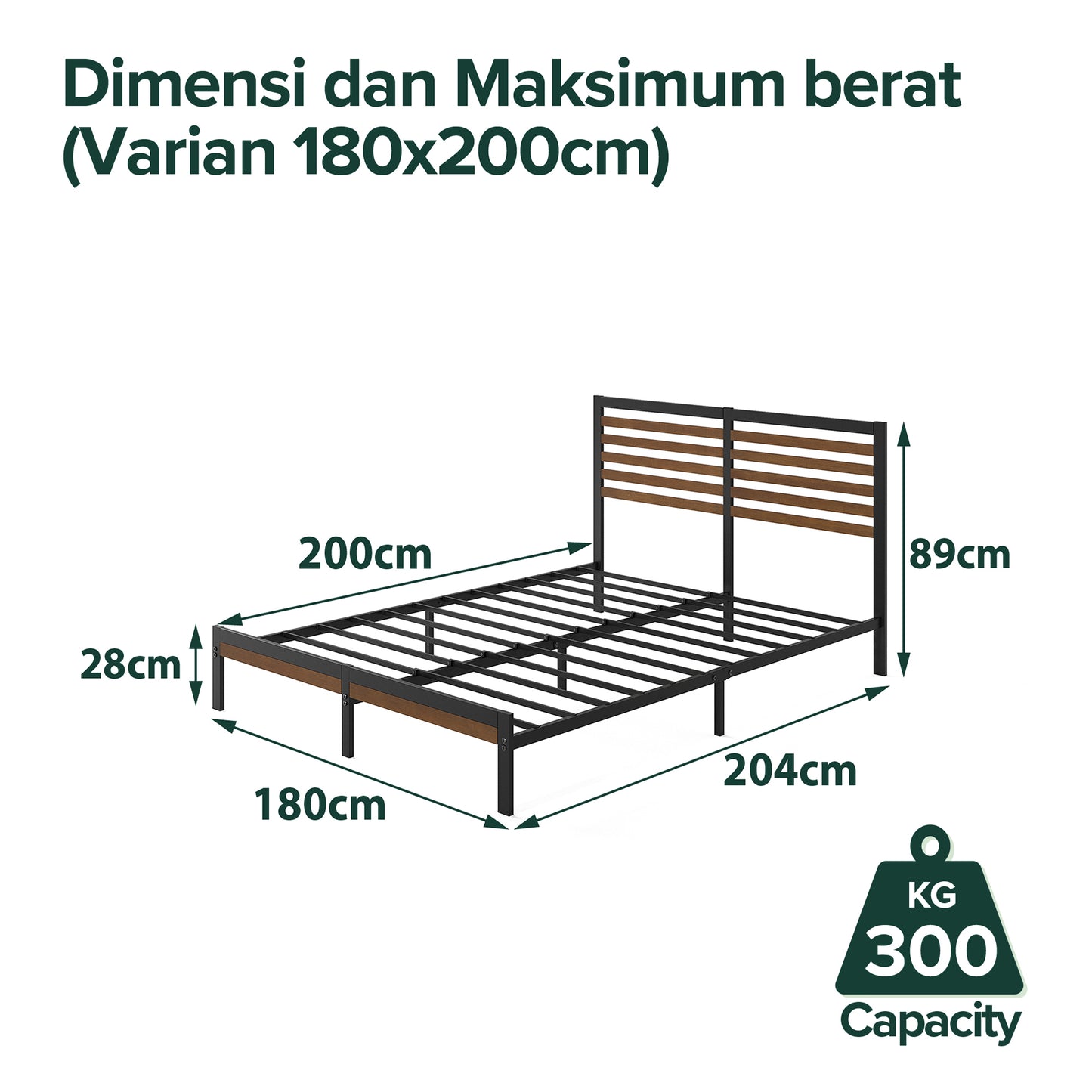 Tempat Tidur Dipan Zinus Kai