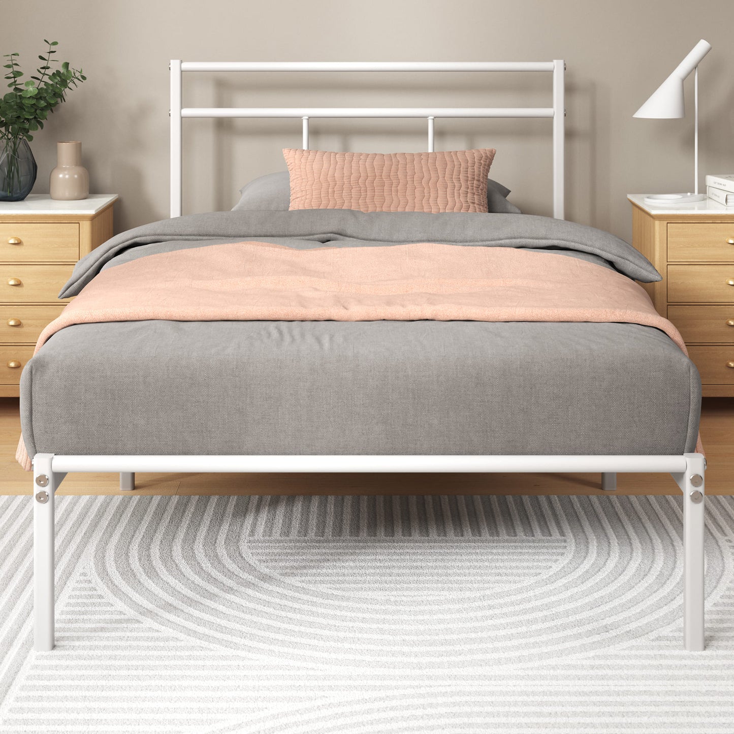 Tempat Tidur Dipan Sandaran Zinus Geraldine