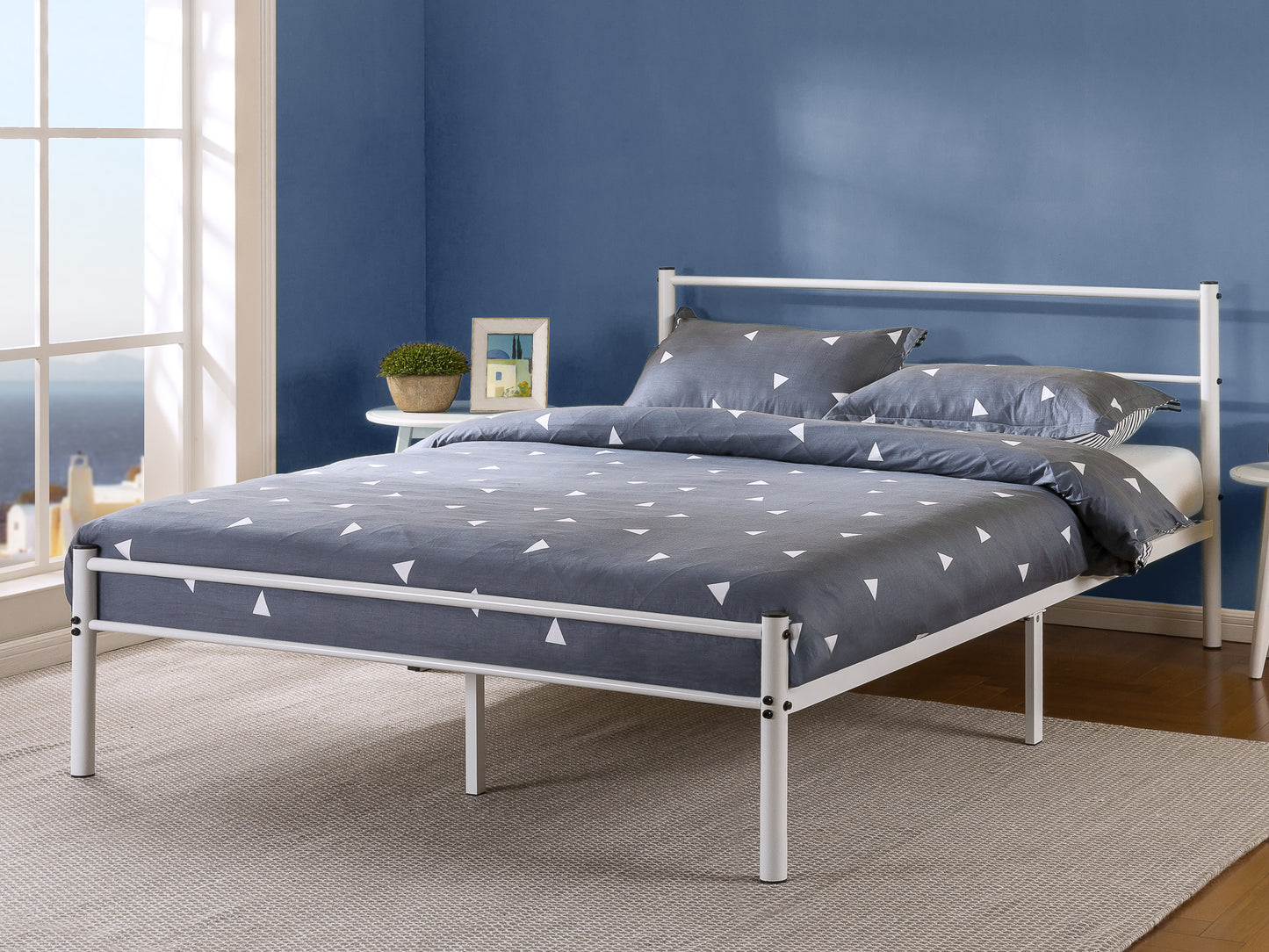 Tempat Tidur Dipan Sandaran Zinus Geraldine