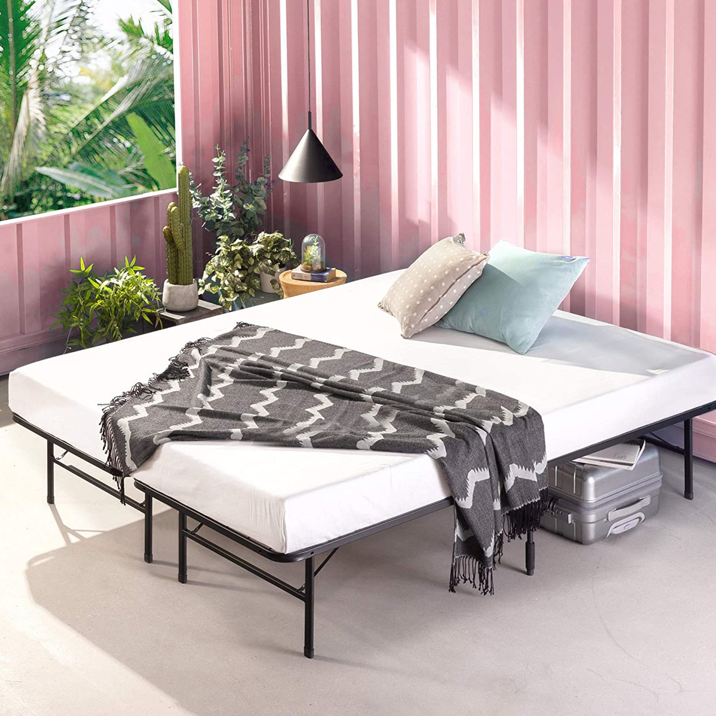 Tempat Tidur Lipat Zinus Shawn Smartbase