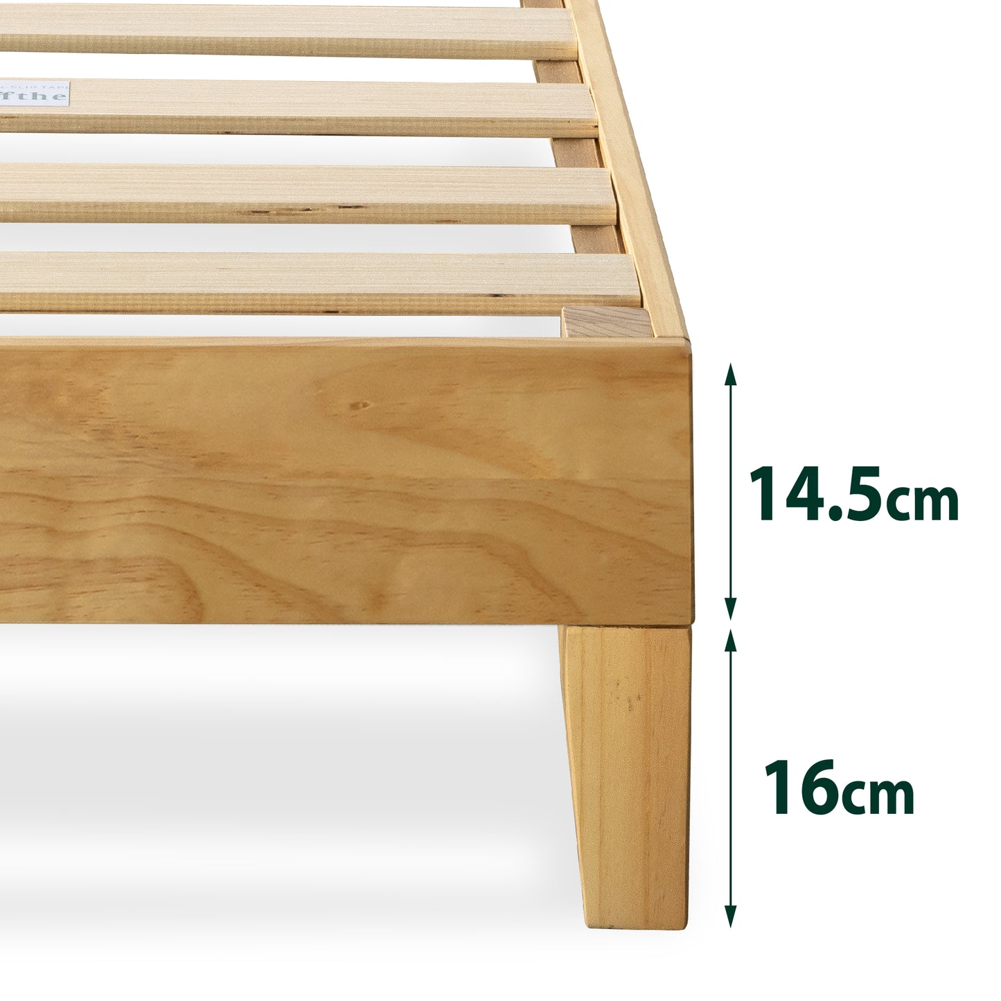 Tempat Tidur Dipan Kayu Zinus Bella