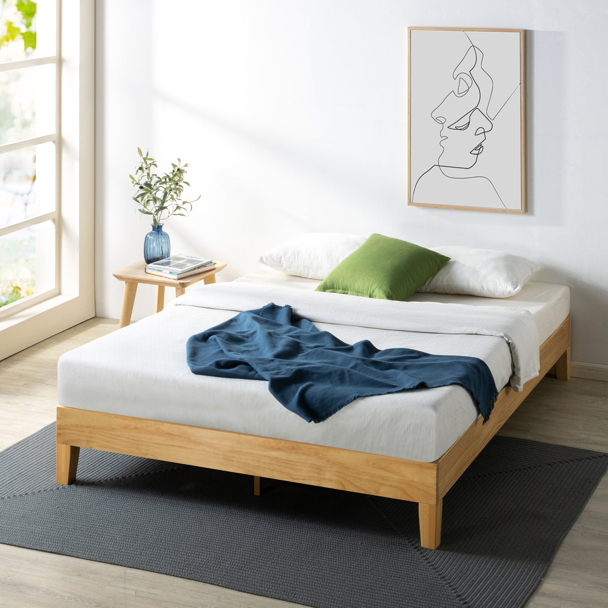 Tempat Tidur Dipan Kayu Zinus Bella zinus.co.id