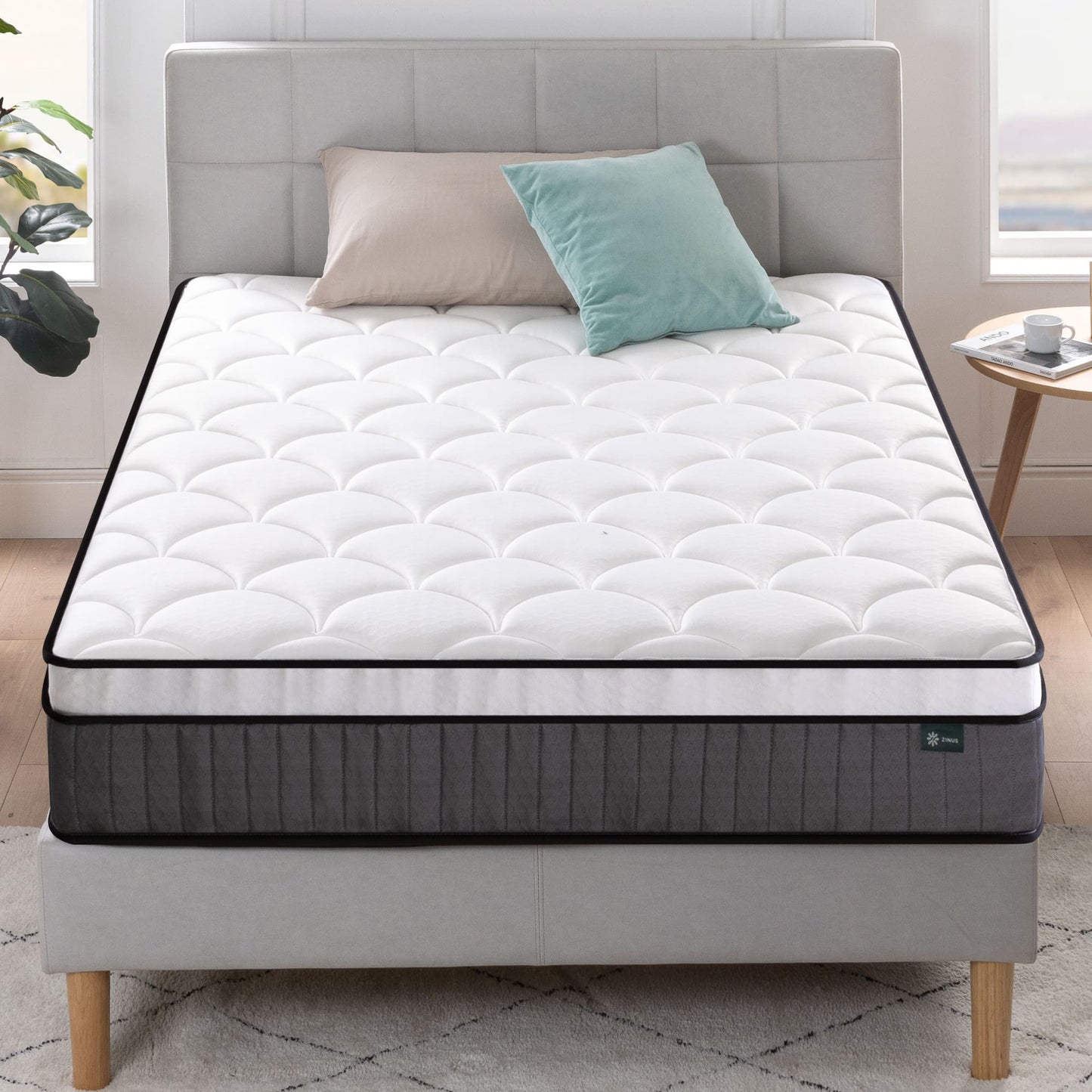 Kasur Spring Bed Zinus Plush Top
