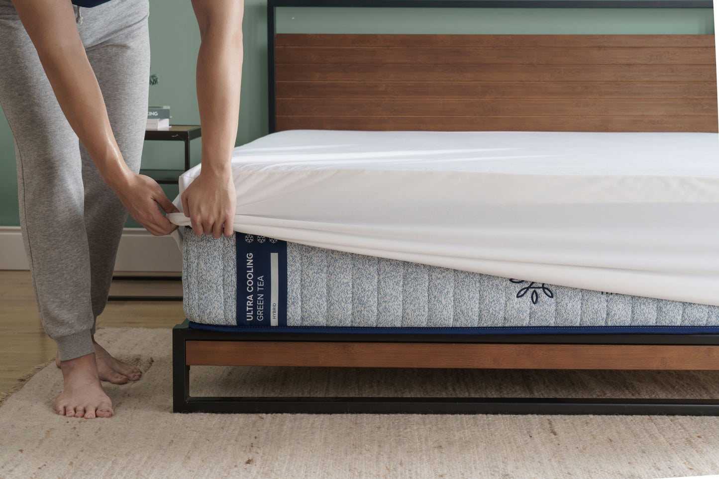 Zinus Tencel Matras Protector Waterproof Pelindung Kasur