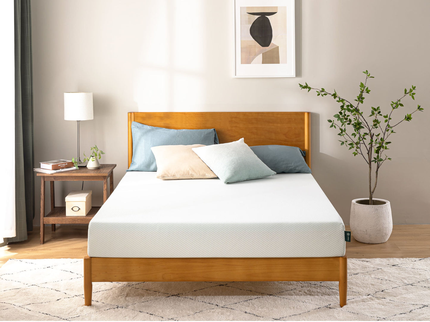 Kasur Busa Zinus GreenTea Memory Foam